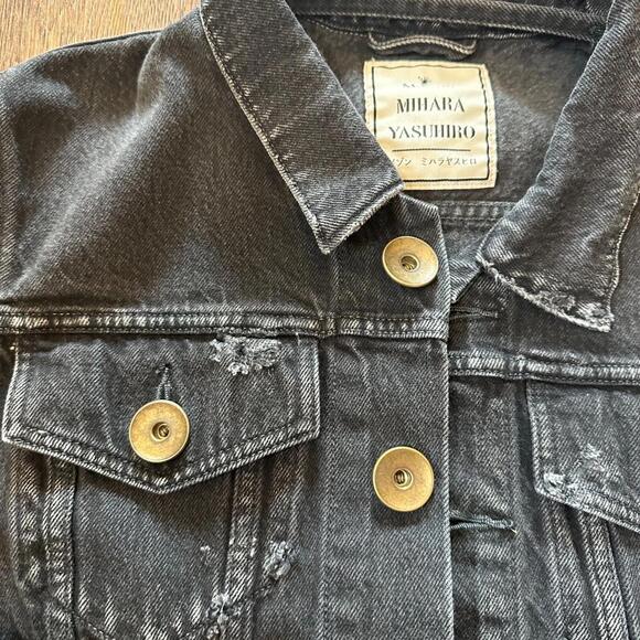 Maison Mihara Yasuhiro Cropped Denim - Picture 5 of 7